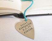 Personalized Bookmarks, Luggage Tags &amp; Bouquet Charms