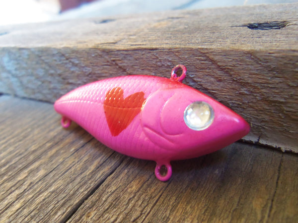 Breast Cancer Keychain Survivor Key ring Mom Painted Heart Fishing Lur – C  and T Custom Lures