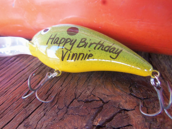 Multi Colors Fishing Lure, Beautiful Handmade Wooden Fishing Lure Father,  Brother, Best Man, Gifts Birthday