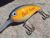 Personalized Best Friend Gifts for Male BFF Custom Fishing Lures Hooked on Him Birthday Chicago Bears Fanatic NFL Football Birthday for Men