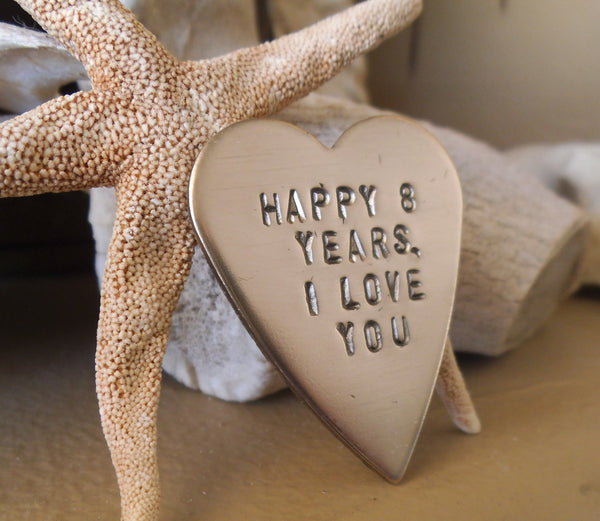 Celebrate Love with Bronze Jewelry for 8th Anniversary Gifts