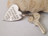 Metal Keychain Wedding Day for Brother of the Bride Gift Sister to Step Brother Sibling Personalized Army Marine Navy Bro Thank you marriage