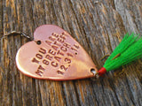 Valentine Gift for Men Valentine Idea for Husband Fishing Lure Personalized Valentines Day Gift Boyfriend Father's Day Dad Fisherman Daddy