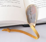 Children's Bookmark with Custom Name Bookmark Personalized Bookmarker Hand Stamped Marker Grandchildren School Classmate Gift Teacher Sister