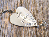 Hugs & Fishes - Personalized Fishing Lure