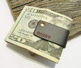 Wedding Money Clip for Father of the Bride Minimalist Gift Sleek Design Money Clip Wallet Clip Valentine's Day Boyfriend Masculine Gift Idea