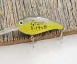 Groom Gift Personalized Fishing Lure for Groom Painted Lure Bass Lure Groomsman Gifts Best Man Gifts Father of the Bride Father of the Groom