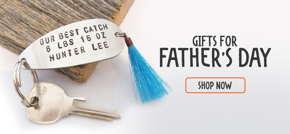 Father's Day Gift Ideas - Personalized, Custom Lures, Keychains and Ball Markers