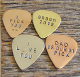 Marriage Proposal Gift for Musician Guitar Pick Valentine's Day Proposal Idea Music Gift Him Pick Me Forever? Fiance Gift Engagement Gifts