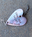 1st Father's Day Grandparent 1st Fathers Day for Dad 1st Fathers Day Gift for Husband Personalized First Fathers Day Gift Daddy Fishing Lure