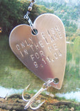 Fiance Gift Outdoor Wedding Lake Fishing Husband Christmas Fisherman Gift Romantic Personalized Fishing Hook Engraved Anniversary Birthday