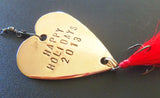 Christmas - Fishing Lures - Fishing - Military Gift - Unique Holiday - Personalized Army Marine Navy Dad Husband Boyfriend - Happy Holidays