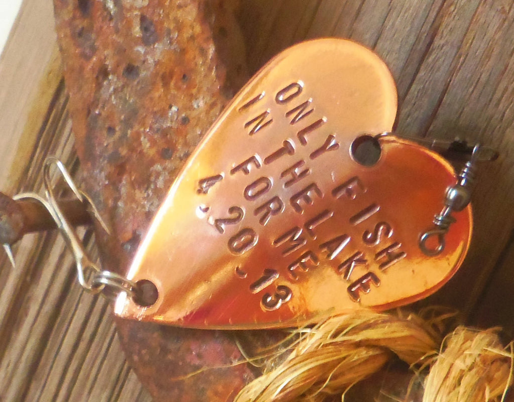 Fishing Gifts Christmas for Husband Copper Gift for Anniversary Sports – C  and T Custom Lures