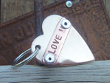 Sweet 16 New Driver Gift Love Keychain for Mom Heart Key Chain Personalized Keyring Wedding Gift Teen Men Women Boyfriend Girlfriend Husband