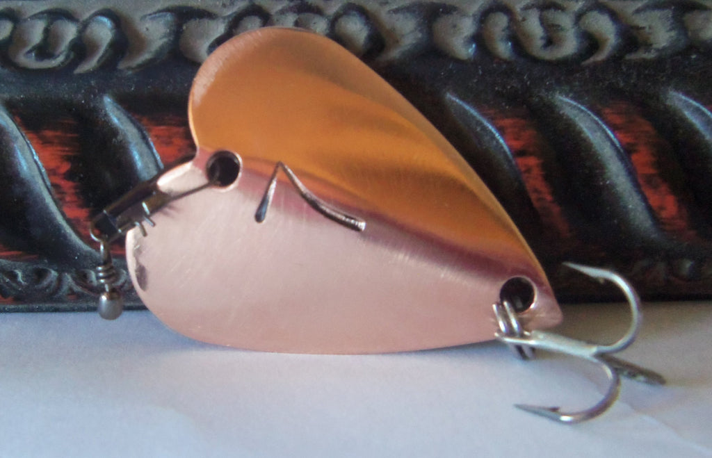 Fishing Lure - Fishing - Custom Copper Gift - 7 - Seventh Anniversary – C  and T Custom Lures