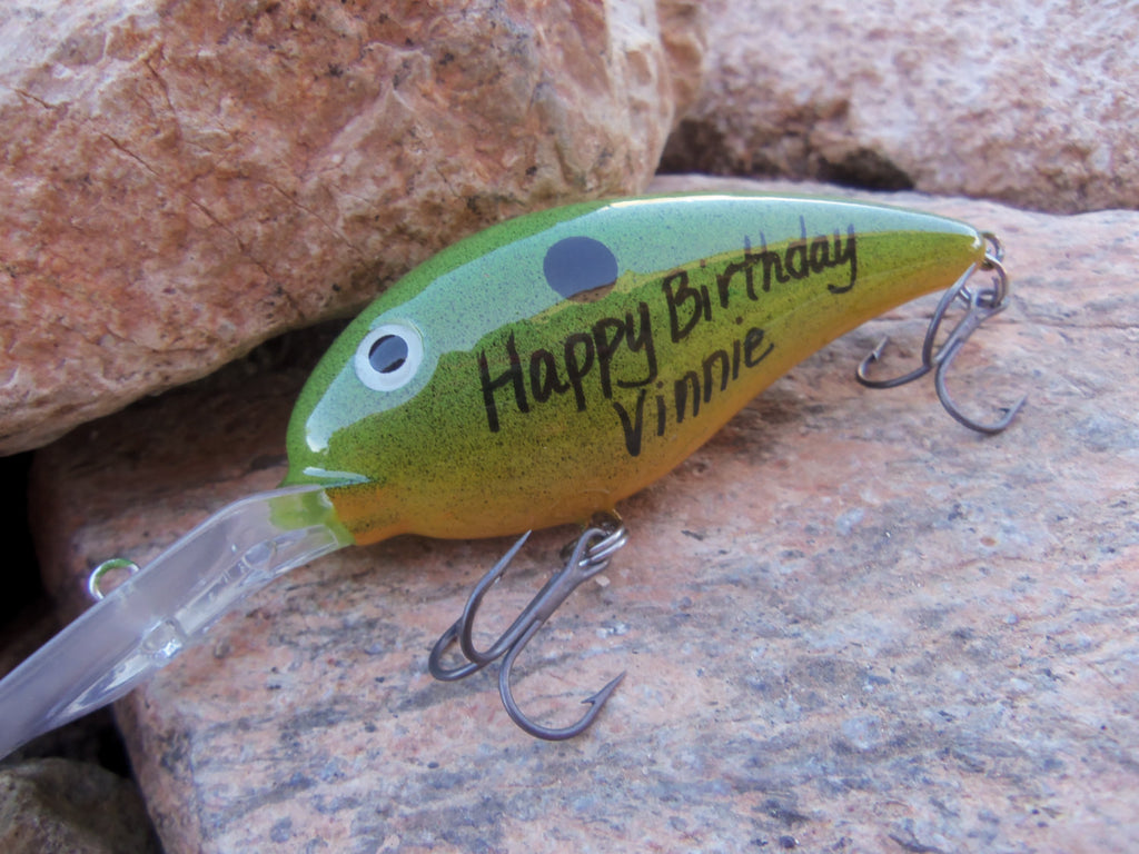 Grad Gifts for Son Happy Birthday Gift for Brother Fisherman Boyfriend – C  and T Custom Lures