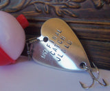 Unique Mens Gift for Husband Gone Fishin Personalized Fishing Lure I'd rather be Fishing Daddy Dad Father Wife Anniversary Birthday Wedding