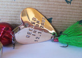 Christmas Gifts for Men Stocking Stuffer Personalized Ornament for Family Fishing Lure Boyfriend Present Husband 1st Anniversary Wife Couple