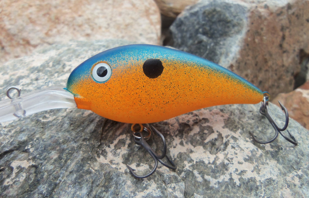 Handpainted Fishing Lure Fish Gift for Fisherman Keychain for Husband – C  and T Custom Lures