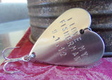 Valentine Gift for Dad Fishing I Love my Fisherman Gift Anniversary Man Personalized Lures Fish Steel Copper Bronze Wedding Husband Birthday