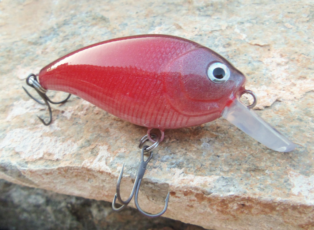Handpainted Fishing Lure Fish Gift for Fisherman Keychain for Husband Custom Key Ring Crankbait Lure Largemouth Bass Pike Baits Father's Day