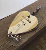 Creative Prom Proposal Promposal Unique Ways of Asking to Prom Will you go to Homecoming Boyfriend Girlfriend Engrave Fishing Lure Teenager