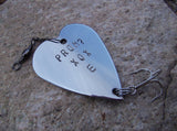 Prom Accessory Will you go to Prom Boyfriend Girlfriend Gift Personalized Fishing Lure for Teens Handstamped Creative Gift for Boy from Girl