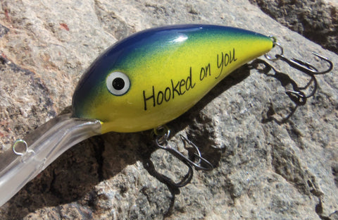 LGU® Monogrammed Personalized Hook Fishing Lure