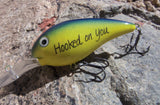 I'm Hooked on You Fishing Lure for Him 20th Anniversary Gifts for Husband Fisher Plug Groom Retirement Over the Hill 40th Birthday 30th 50th