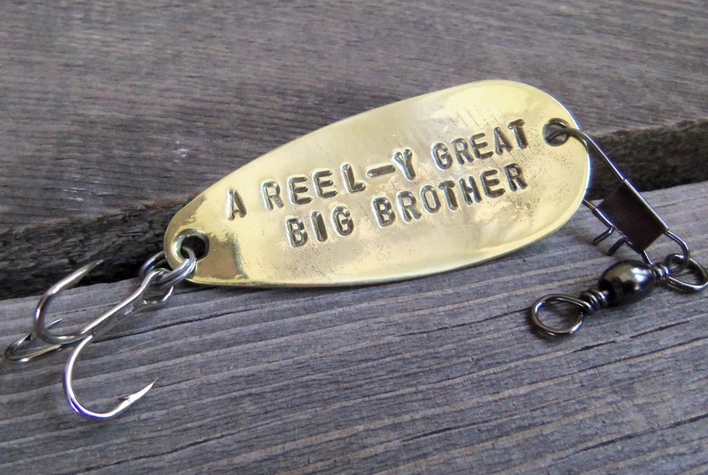 Spoon Lure Copper Anniversary Gift Brass Father's Day Personalized Fis – C  and T Custom Lures