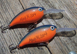 Father of the Groom and Bride - Personalized Crankbait Lure