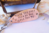 You're The Only Fish in the Sea for Me - Personalized Spoon Lure for Anniversary Gift