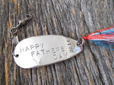 Husband Father's Day Gift Happy Fathers Day Dad Special Patriotic Red White and Blue Spoon Lure Memorial Day Family Reunion Men Gift for Him