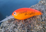 Hooked on Daddy I'm Hooked on You Fishing Lure for Him 1st Father Day Customizable Gift Husband Personalized Fish Lures Dad Birthday B-Day