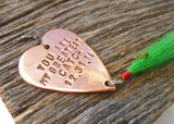 Valentine Gift for Men Valentine Idea for Husband Fishing Lure Personalized Valentines Day Gift Boyfriend Father's Day Dad Fisherman Daddy