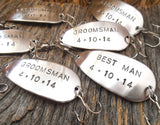 Wedding Gifts for Groomsman Favors for Best Man Personalized Fishing Lure for Father of the Bride Groom Tropical Destination Engagement Gift