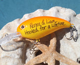Hooked For a Lifetime - Custom Fishing Lure for Engagement Photos