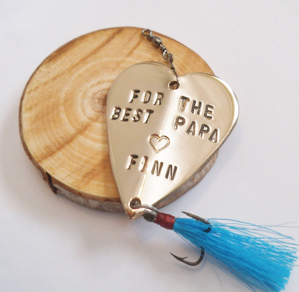 Fishing Lure Best Papa Ever, Personalized Fishing Lure, Dad Gift