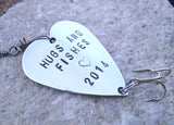 Holiday Gift Thanksgiving Hostess Idea Hugs & Kisses Wedding Favor Hugs and Fishes 2015 Marine Dad Christmas Outdoor Sports Gift fo Husband