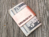 Groomsman Gift Money Clip Junior Groomsmen Perfect Simple Gift Credit Card Holder Father of the Bride Groom Gift Ideas Best Friend Jewelry