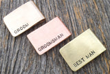 Customized Wedding Favors for Men - Personalized Money Clip