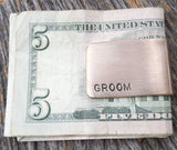 Money Clip Groom Gift for Grooms Dad of the Bride Wallet Clip for Cards and Money New Father Day Gift Daddy Best Uncle Ever Childhood Friend