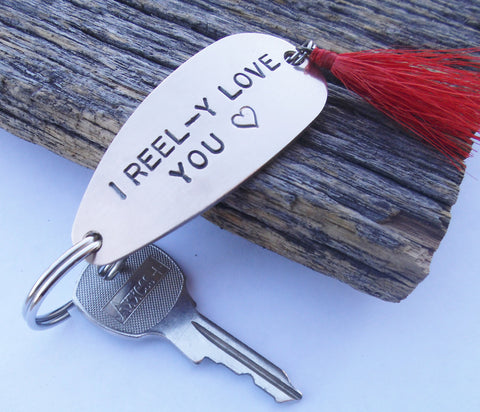 Fishing Lure Keychain Boyfriend Gift Husband Gift for Girlfriend Best – C  and T Custom Lures