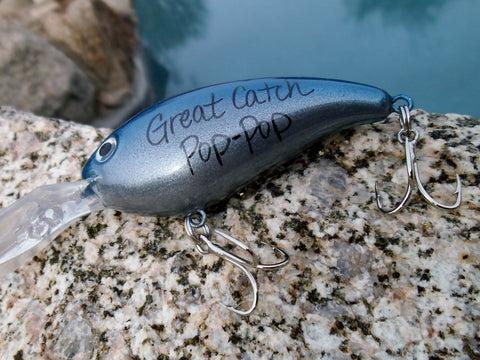 Big Catch Personalized Fishing Lure, Father's Day Gifts