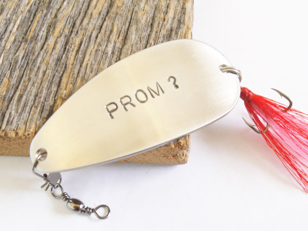 Prom Gifts for Boyfriend Fishing Lure Keepsake Gift Girlfriend Prom Invitation for Homecoming Ask Someone to Formal Dance Semi-Formal Event