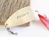 Prom Gifts for Boyfriend Fishing Lure Keepsake Gift Girlfriend Prom Invitation for Homecoming Ask Someone to Formal Dance Semi-Formal Event