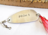 Prom Gifts for Boyfriend Fishing Lure Keepsake Gift Girlfriend Prom Invitation for Homecoming Ask Someone to Formal Dance Semi-Formal Event