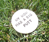 Mother's Day Gift to Mom from Kids Funny Golf Gift Wife Customized Ballmarker for Mom Birthday Gift to Mom from Son Humorous Gifts to Golfer