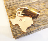 Texas State Gift For Dad Father's Day for Hunting Husband Gun Bullet Key Chain Hunting Key Ring Personalized Wedding Gift Hunter Mens Gift