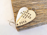 Personalized Fathers Day Gift for Husband Fishing Lure for First Father's Day